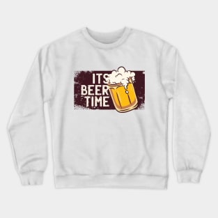 Beer Time Crewneck Sweatshirt